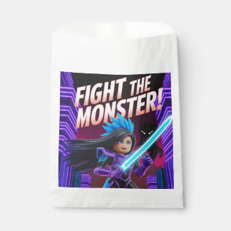 Fight the monster  favour bags
