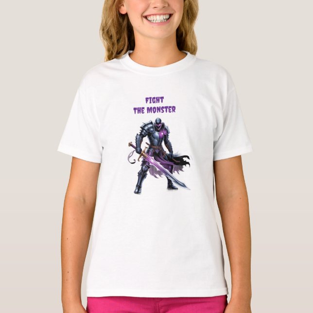 Fight the monster  T-Shirt (Front)