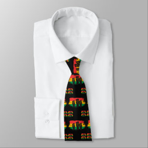 Fight The Power, Black Power African American  Tie