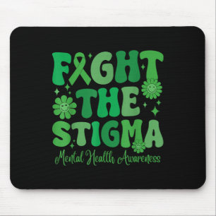 Fight The Stigma Leopard Mental Health S Awareness Mouse Mat