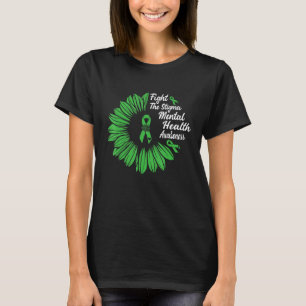 Fight The Stigma Mental Health Awareness Month Sun T-Shirt