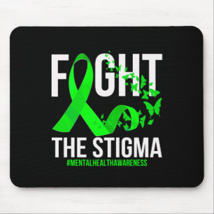 Fight The Stigma Mental Health Awareness Mouse Mat
