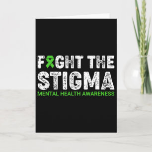 Fight The Stigma Mental Health Awareness Warrior C Card