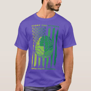 Fight The Stigma, Raise Awareness Of Mental Health T-Shirt