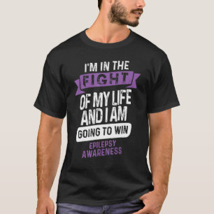 Fight to Win Epilepsy Awareness Supporter Ribbon T-Shirt