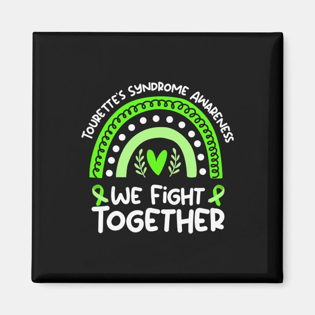 Fight Together Awareness Month Tourette's Syndrome Magnet (Front)