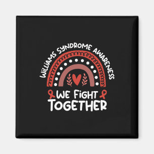 Fight Together Awareness Month Williams Syndrome Magnet