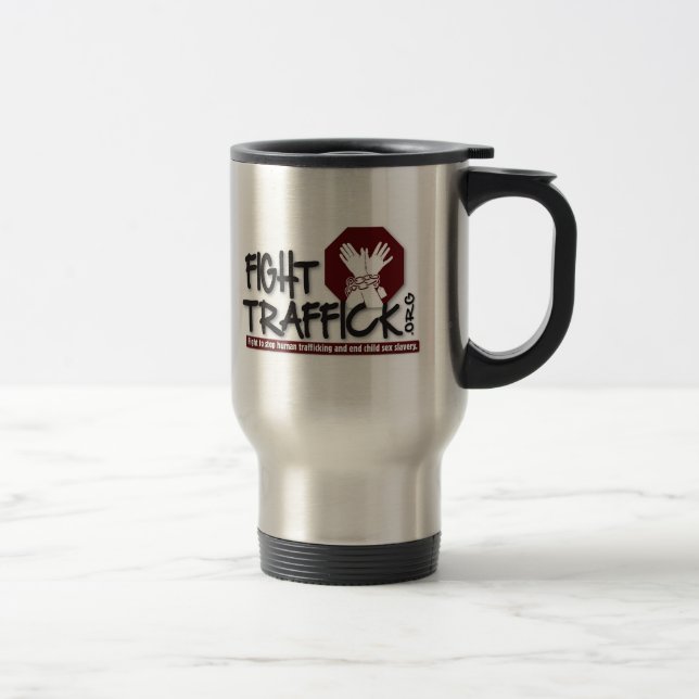Fight Traffick Travel Mug (Right)