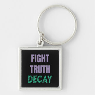 Fight Truth Decay Key Ring
