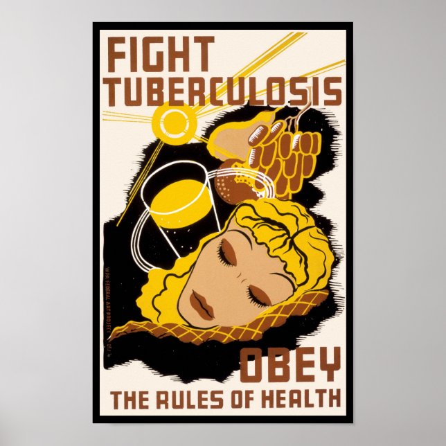 Fight Tuberculosis Poster (Front)
