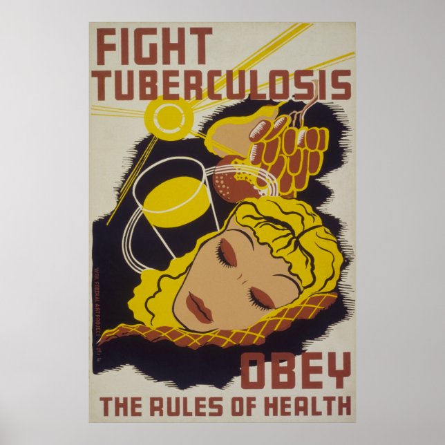 Fight Tuberculosis Poster (Front)