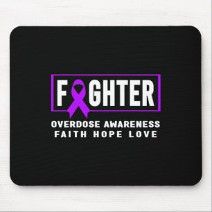Fighter - Addiction Awareness Mouse Mat