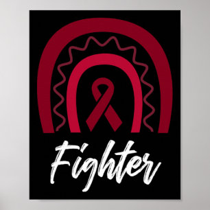 Fighter Brain Aneurysm Awareness 1 Poster