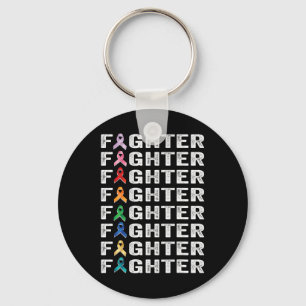 Fighter Cancer Survivor awareness world cancer da Key Ring