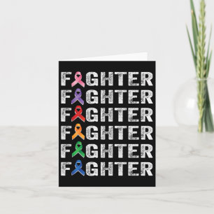 Fighter Cancer Survivor Awareness World Cancer Day Card