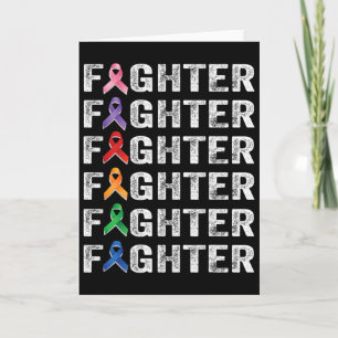 Fighter Cancer Survivor Awareness World Cancer Day Card