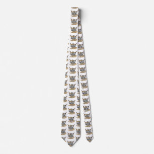 Fighter Dice Design Tie