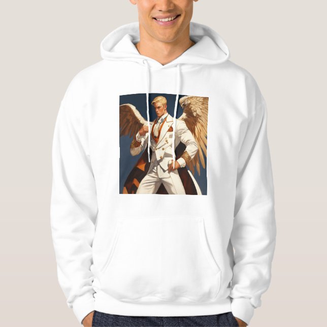 fighter eagle  hoodie (Front)