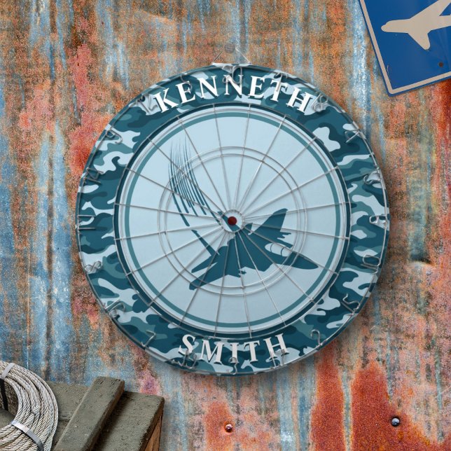 Fighter Jet and Camo Dart Board (Creator Uploaded)