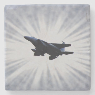 Fighter Jet Art Coaster