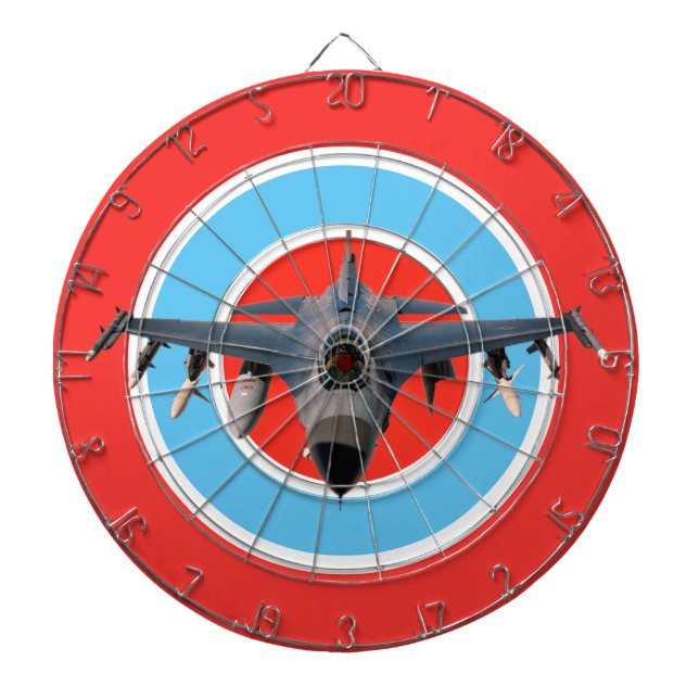 Fighter Jet Dartboard (Front)