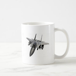 Fighter jet design coffee mug