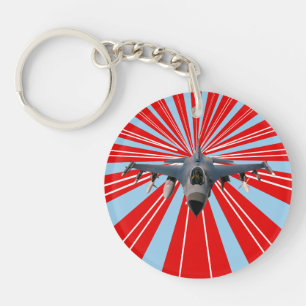 Fighter Jet Key Ring