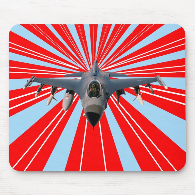 Fighter Jet Mouse Mat (Front)