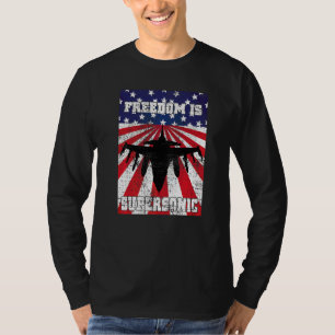 Fighter Jet Pilots Memorial Day American Military T-Shirt