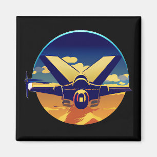 Fighter Jet Plane Magnet