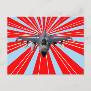 Fighter Jet Postcard