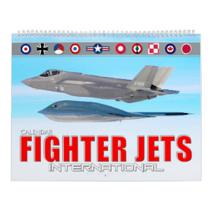 FIGHTER JETS INTERNATIONAL CALENDAR