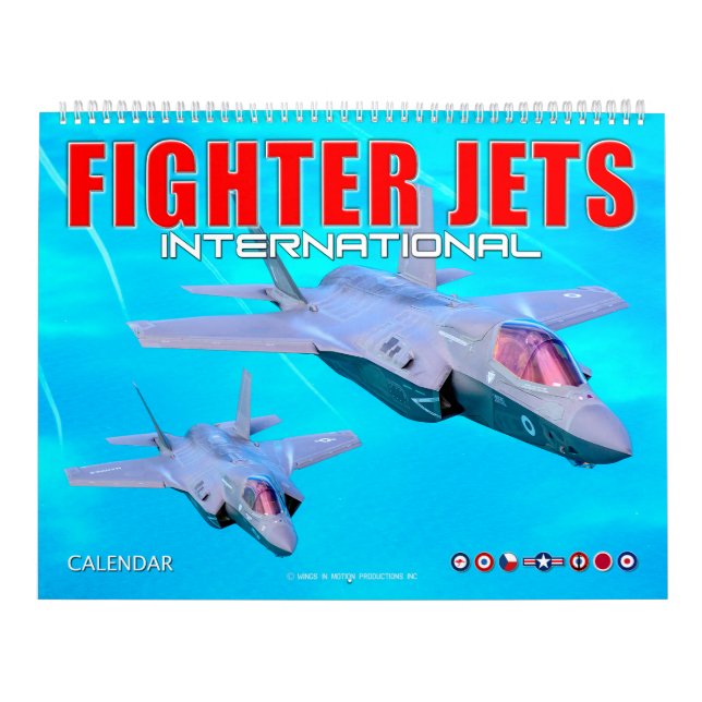 FIGHTER JETS INTERNATIONAL CALENDAR (Cover)