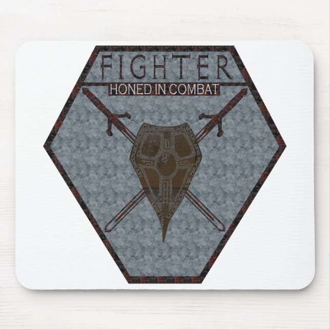 Fighter Mouse Mat (Front)