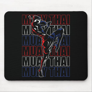 Fighter Muay Thai Sports Martial Arts Mma Thailand Mouse Mat