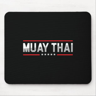 Fighter Muay Thai Sports Mma Thailand Boxing Marti Mouse Mat