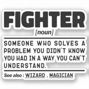 Fighter Noun Definition Fighting Instructor Sports