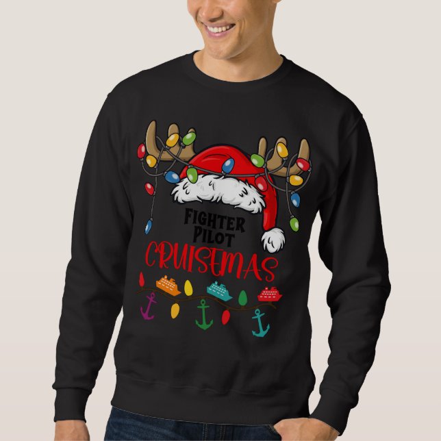 Fighter Pilot Cruisemas Sweatshirt (Front)