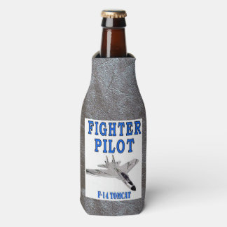 FIGHTER PILOT F-14 TOMCAT BOTTLE COOLER