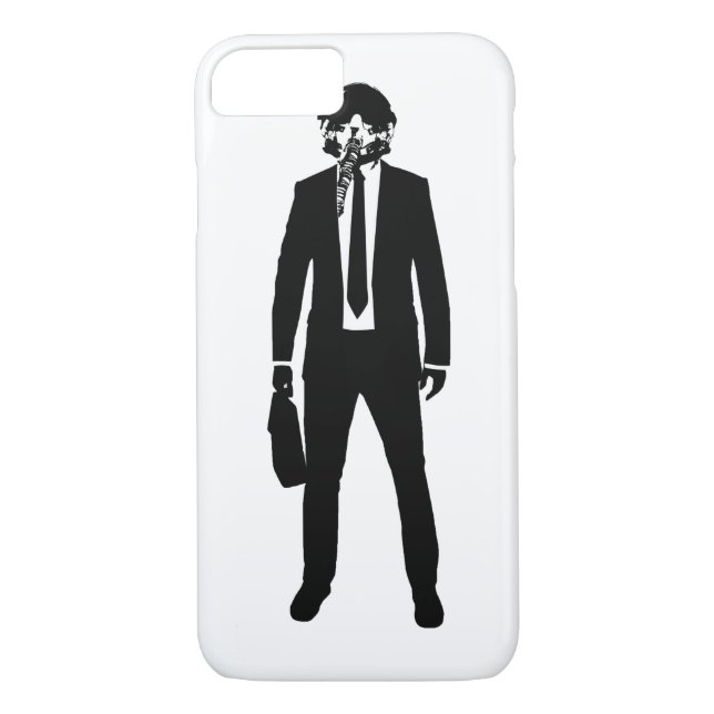 Fighter Pilot Fashion Suit Case-Mate iPhone Case (Back)