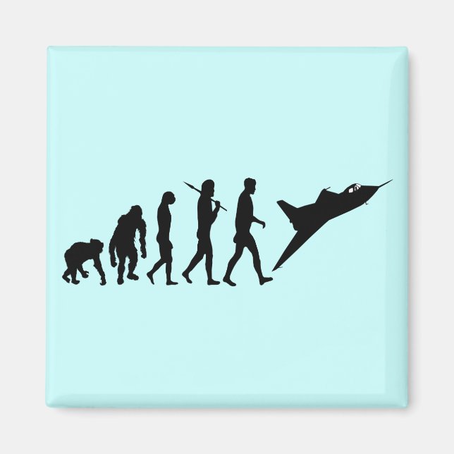 Fighter pilot flying Tees and Airforce pilot gifts Magnet (Front)