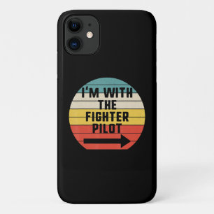 Fighter Pilot Halloween Matching Couple Gift iPhone 11 Case