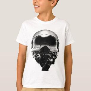 Fighter Pilot Helmet T-Shirt