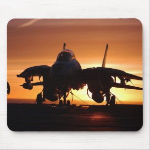 Fighter plane mouse mat