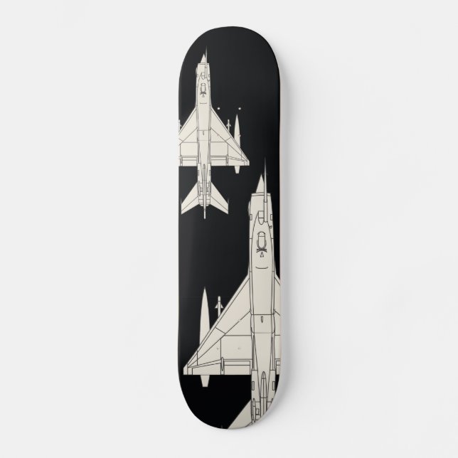Fighter plane skateboard (Front)