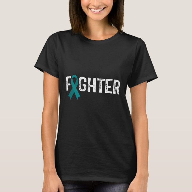 Fighter Post Traumatic Stress Disorder Awareness  T-Shirt (Front)