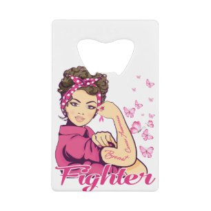 Fighter Rosie Riveter Breast Cancer Awareness