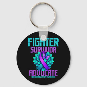 Fighter Survivor Advocate Long Sleeve Key Ring