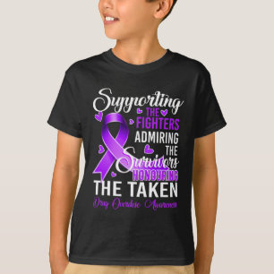 Fighters Honouring Taken Drug Overdose Awareness 2 T-Shirt
