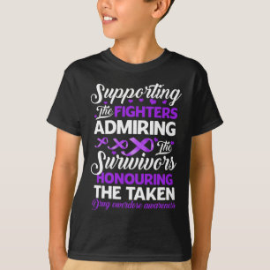 Fighters Honouring Taken Drug Overdose Awareness 3 T-Shirt